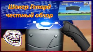 ⚡️ Оригинальный Электрошокер Гепард - самый честный обзор / cheetah stungun