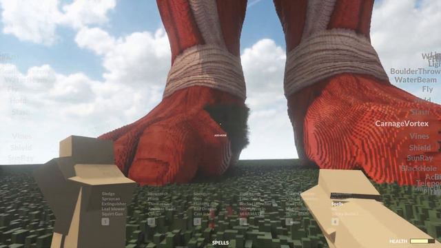 Magic Spell vs Colossal Titan in TEARDOWN смотреть онлайн