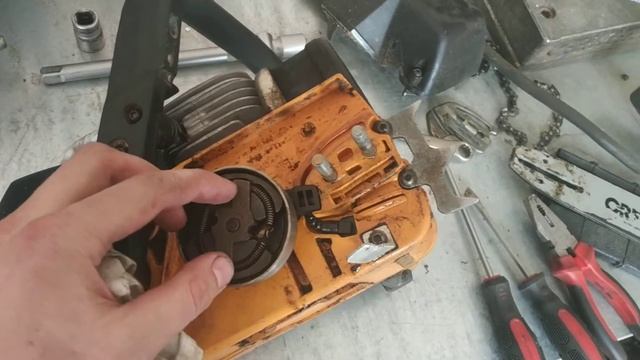 PARTNER 351 Партнёр 351 замена масляного насоса . смотреть онлайн