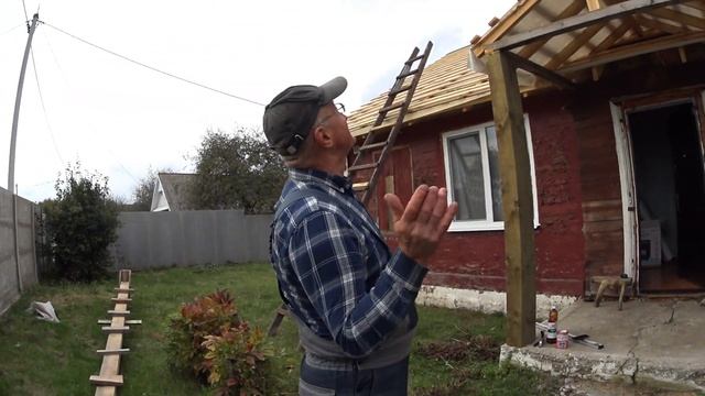 ВЛОГ --- МОНТАЖ КРОВЛИ СВОИМИ РУКАМИ смотреть онлайн