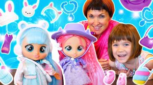 Маша Капуки и Бьянка нашли новых кукол подружек! Видео про игрушки для девочек. Игры в куклы