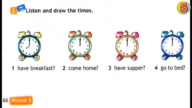 Spotlight. Английский язык. 3 класс.Workbook Стр.66. Упражнение 2. смотреть онлайн