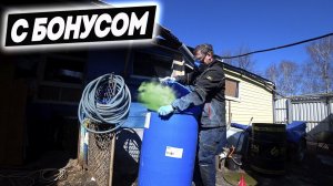 Что скрывали б/у бочки. С чего мы начали работы на огороде