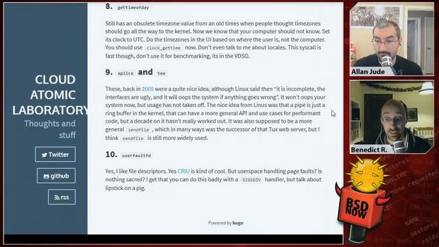 SSL: Santa’s Syscall List | BSD Now 226 смотреть онлайн