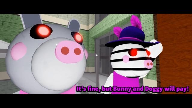 PIGGY - THE MOVIE 3: ZIZZY AND DAISY Vs BUNNY AND DOGGY (Roblox Piggy)