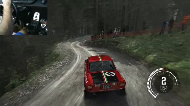 Dirt Rally Lancia Fulvia HF на Руле Logitech G27 (Wheel Gameplay) смотреть онлайн