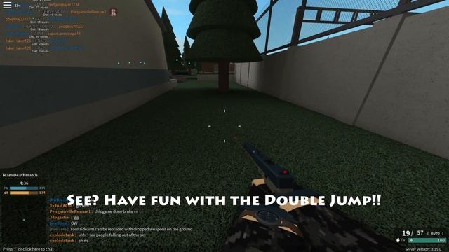 How to DOUBLE JUMP in Phantom Forces - Roblox смотреть онлайн