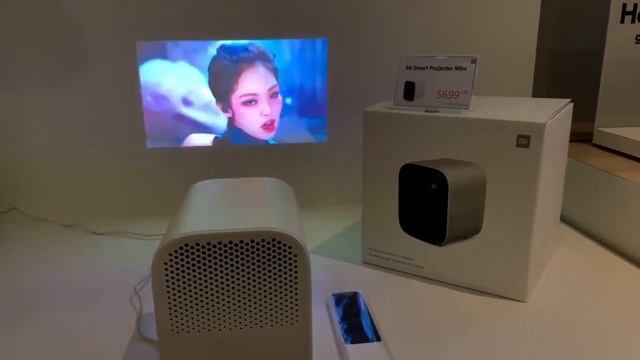 Xiaomi Mi smart compact projector (android system) смотреть онлайн
