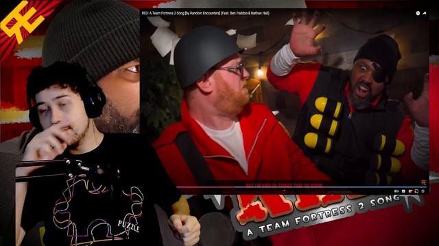 SOLDIER vs DEMOMAN!!! RED: A Team Fortress 2 Song REACTION & ANALYSIS - A Brazilian Reacts смотреть онлайн