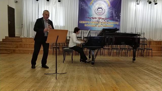201424 J Ed Barat ,,Piece in g moll Исполняют Тимур Моттаев кларнет,Регина Моттаева фортепиано смотреть онлайн