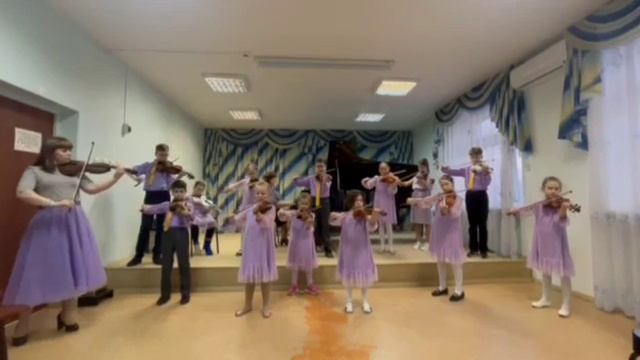 ,,Аве Мария,, Д. Каччини/Ансамбль скрипачей ,,Viola,, ДМШ г. Кстово смотреть онлайн