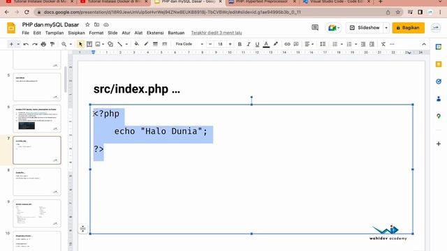 Tutorial PHP Dasar : 1. Perkenalan & Instalasi смотреть онлайн