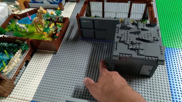 Lego Zoo Part 13, Placing Zoo Exhibits смотреть онлайн