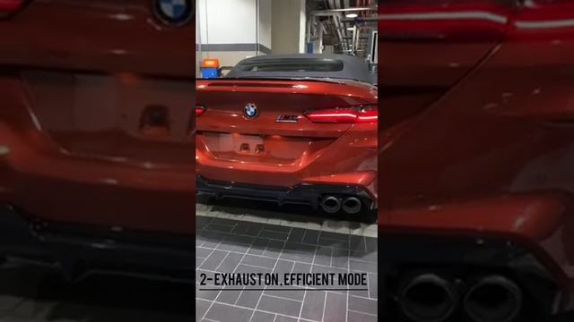 2021 BMW M8 COMPETITION With AKRAPOVIC EXHAUST SOUND
