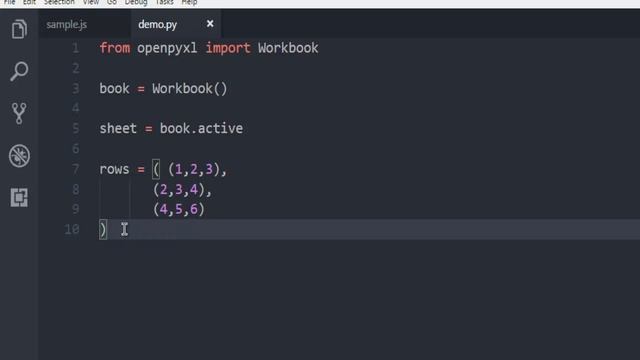 Python 3 Openpyxl Append Values to Excel Spreadsheet смотреть онлайн
