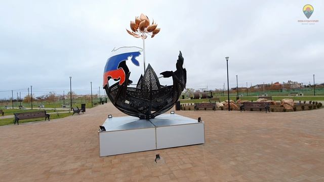 Николаевка. Новый сквер и новый уровень качества общественного пространства в посёлке. смотреть онлайн