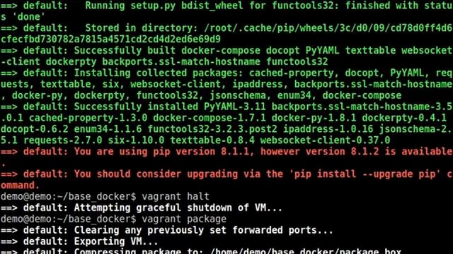 Stage 6. Redesign of project using docker 1.12 смотреть онлайн