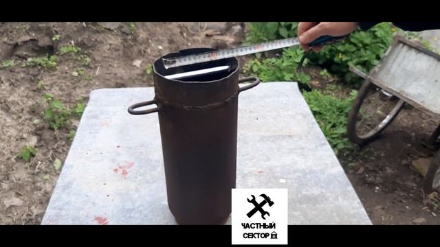 Коптильня с огнетушителя. смотреть онлайн