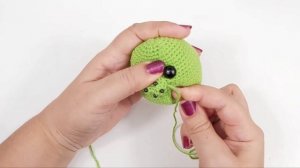 tuto shrek amigurumi au crochet.  Partie 3: la tête