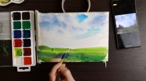 НАВЫК vs. МАТЕРИАЛЫ или как я рисую медовой акварелью первый раз в жизни