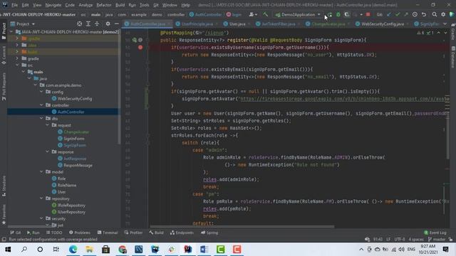 Upload FireBase + Interceptor : attach Token to Request смотреть онлайн