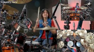 Rainbow - Since You've Been Gone - Cozy Powell __ Drum Cover by KALONICA NICX