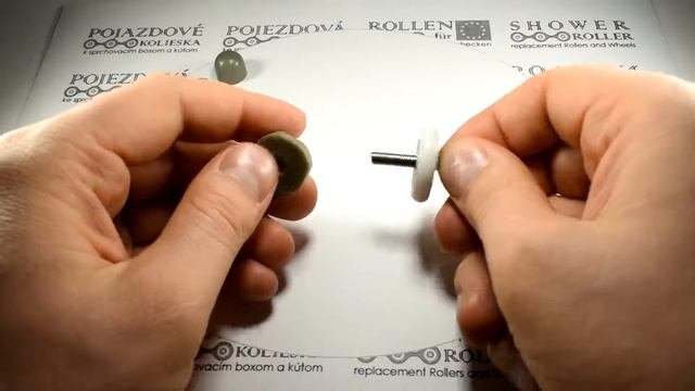 Ролик одинарный B24 для душевых кабин смотреть онлайн