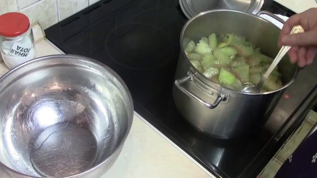 ХАСАМНРА. ВАРЕНЬЕ ИЗ АРБУЗНЫХ КОРОК НА ЗИМУ. смотреть онлайн