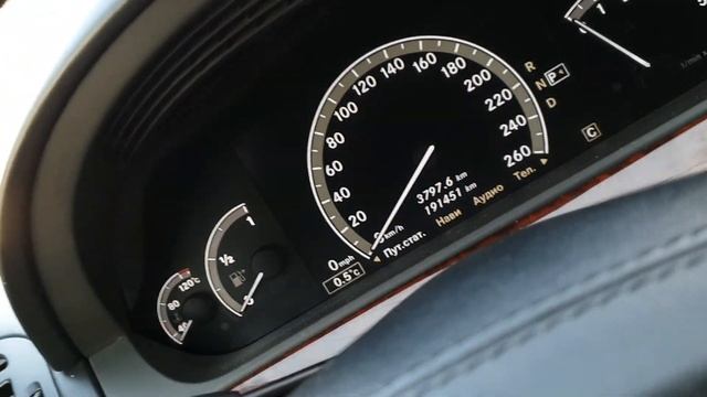 Сброс сервиса по замене масла на w221. Reset oil service w221 смотреть онлайн