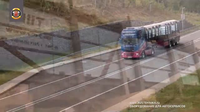 Смотровая яма для грузовиков TRUCKBAY RusTehnika смотреть онлайн