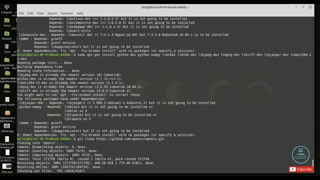 How to Install OpenCV in Linux Mint | Easy Steps to install OPENCV in Linux смотреть онлайн
