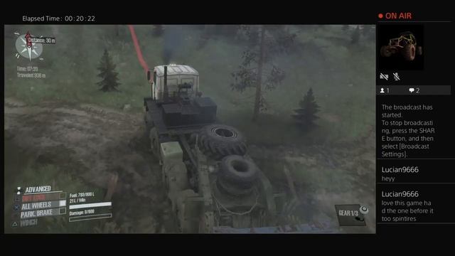 Mud Runner PS4 ._. AKA "Git stuck with trucks" смотреть онлайн