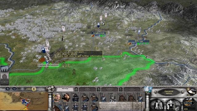 TATW: Divide & Conquer V2, Dol Amroth Total War - 3, The World Divides смотреть онлайн