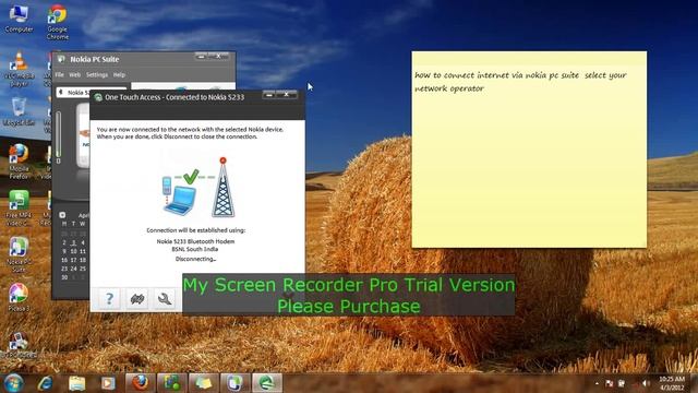 How to Connect Internet by Nokia Pc Suite смотреть онлайн