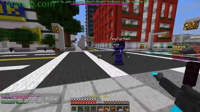Minecraft - GTA V Mod - Grand Theft Auto 5 - PRESIDENT BATTLE! смотреть онлайн