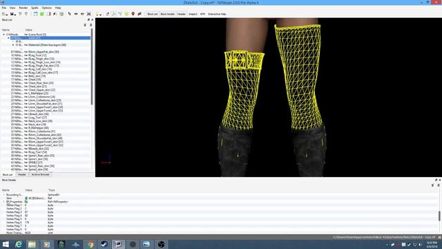Advanced Tutorial* - Adding alpha property to a model in Nifskope 2 for Fallout 4 смотреть онлайн