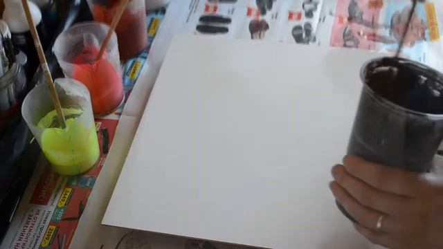 Flower dip - цветочная акриловая заливка. / Acrylic pour flower painting. смотреть онлайн