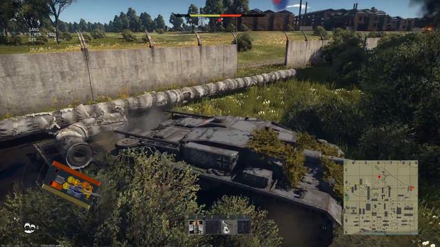 Let's Play War Thunder Stug III F Realistic Battle Gameplay - German смотреть онлайн