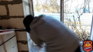 ? Рабочие хитрости! Монтаж окон в газобетон, через профиль!