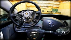 Как снять/разобрать руль Nissan Primera 2001-2008год