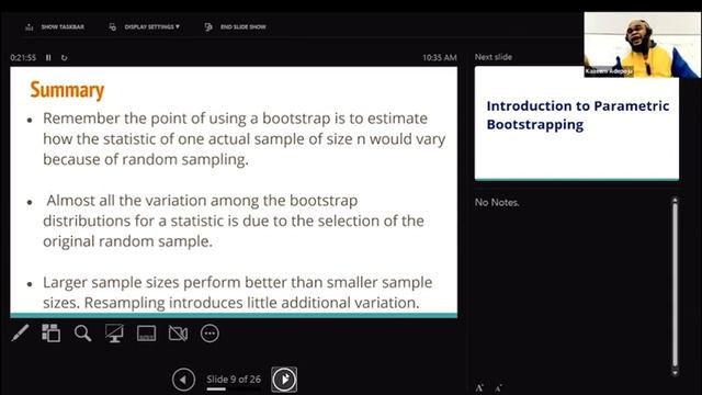 Parametric Bootstrapping смотреть онлайн