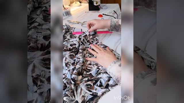Готовим рукав к вмётыванию. смотреть онлайн