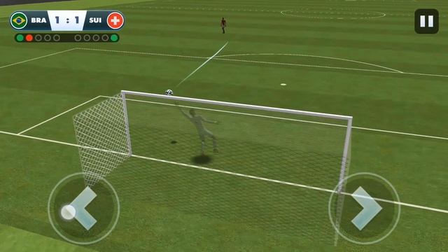 Soccer World League Free Kick | Android Gameplay (By Best mobile sport games) смотреть онлайн