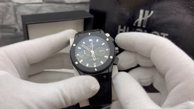 Часы мужские HUBLOT с хронографом смотреть онлайн