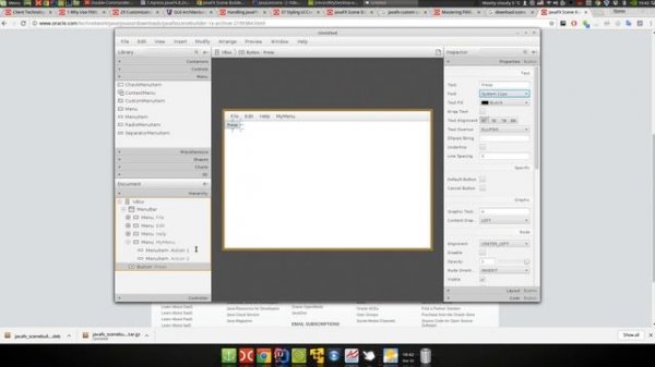 Урок Java 236: FX 12: Scene Builder