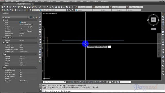 Create line type with text (LTN) Lisp смотреть онлайн