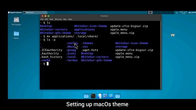 I Installed Termux With MacOs LookAlike Desktop, Here is How I Did It смотреть онлайн