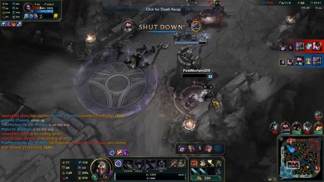 Full Attack Speed Kindred | League of Legends смотреть онлайн