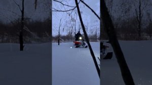 Мотобуксировщик Хаски. Еду за судаками