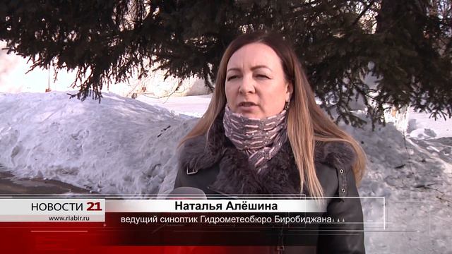 Арктические воздушные массы принесут морозы на территорию Еврейской автономии смотреть онлайн